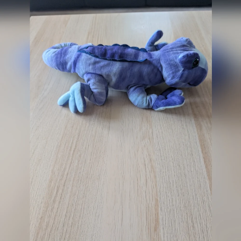 Purple Plush Dragon Toy for Small Pets